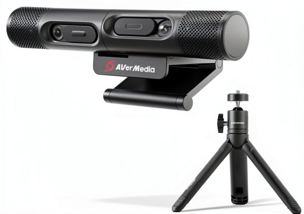 AVerMedia PW313D DualCam 2K Webcam for Video Conferencing-0