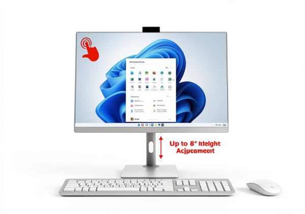 RCA 27 Inch All in One Touch PC Intel N100 128GB SSD-6