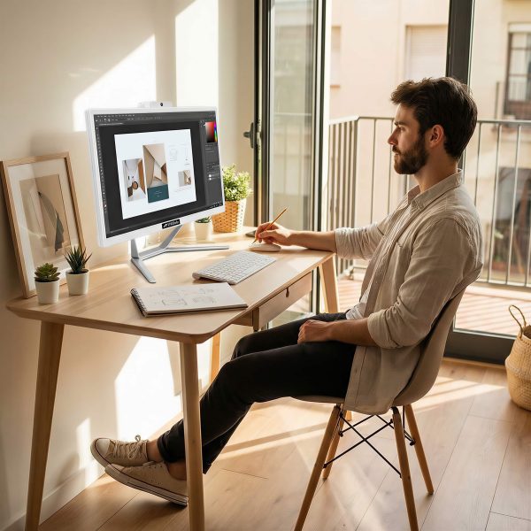 STGSivir All in One Desktop 19 Inch Intel Core i5 16GB RAM-3