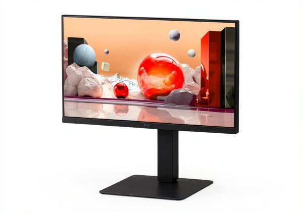 LG 24 Inch IPS Monitor with Webcam USB-C Connectivity-4