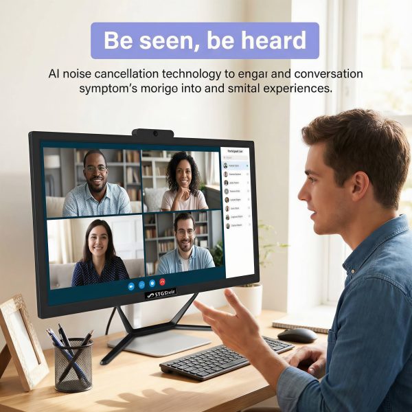 STGSivir All in One Desktop PC 21.5 FHD i5 16G RAM 512GB SSD-4