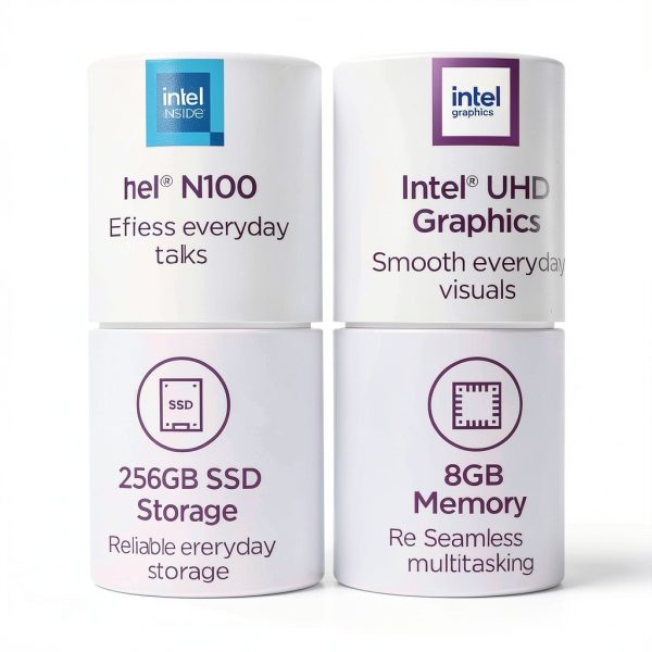 Lenovo A100 All In One Intel N100 8GB Memory 256GB SSD-1