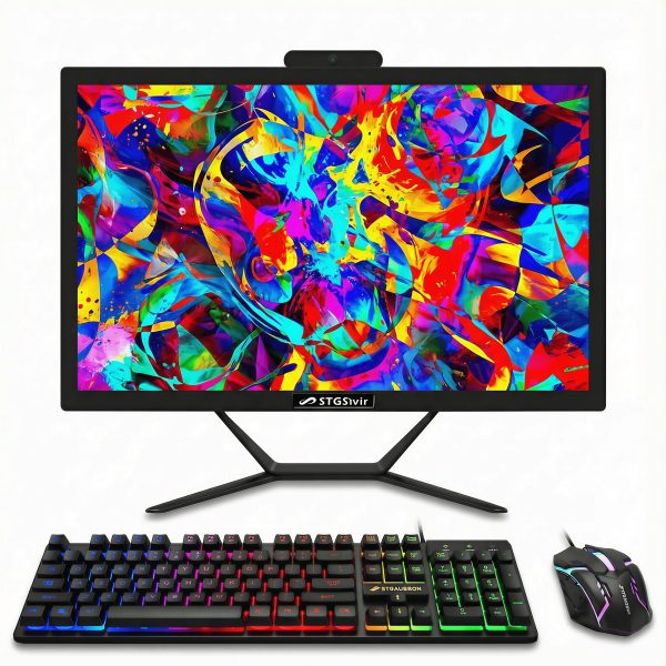 STGSivir All in One Desktop Computer 21.5 FHD i5 16GB RAM-0