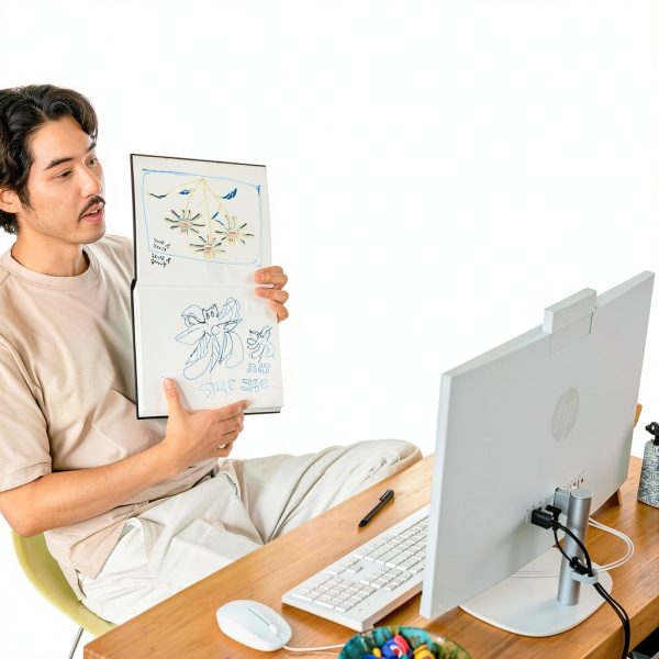 HP 238 Inch Touch All in One Intel Core i3 N300 8GB-14