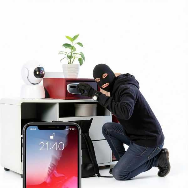 Cluzine 2K Security Camera Indoor PTZ Motion Tracking-5